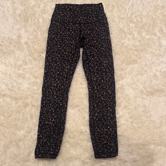 Lululemon Camo Patterned Leggings - Picture 1 of 3